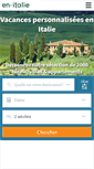 Mobile Screenshot of en-italie.fr
